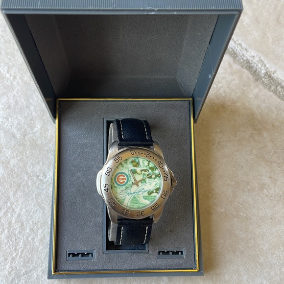 Sun time sportstime men battery leather band - Picture 3 of 8